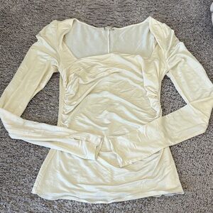Cream Free People Top